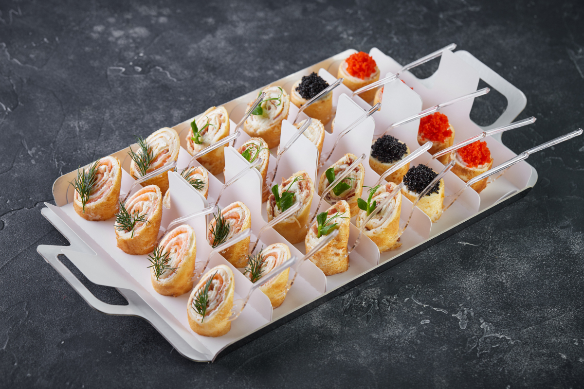 Канапе Сет Блинный ролл