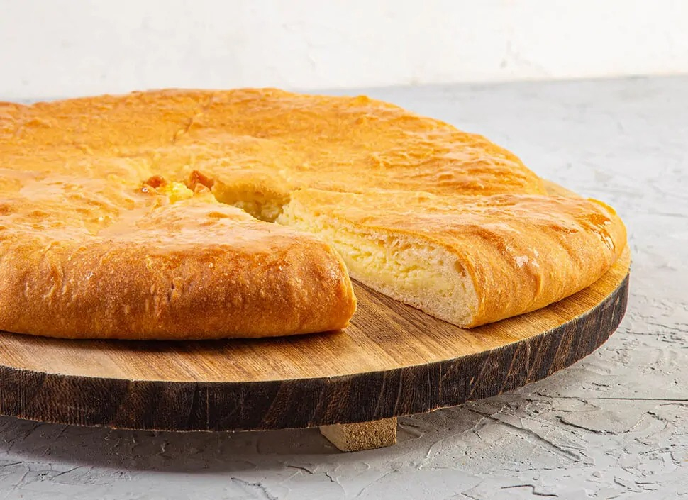 Пирог с картофелем и сыром