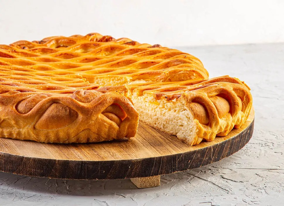 Пирог с творогом