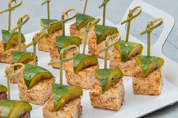 Пастарами из индейки по саучански с огурцом