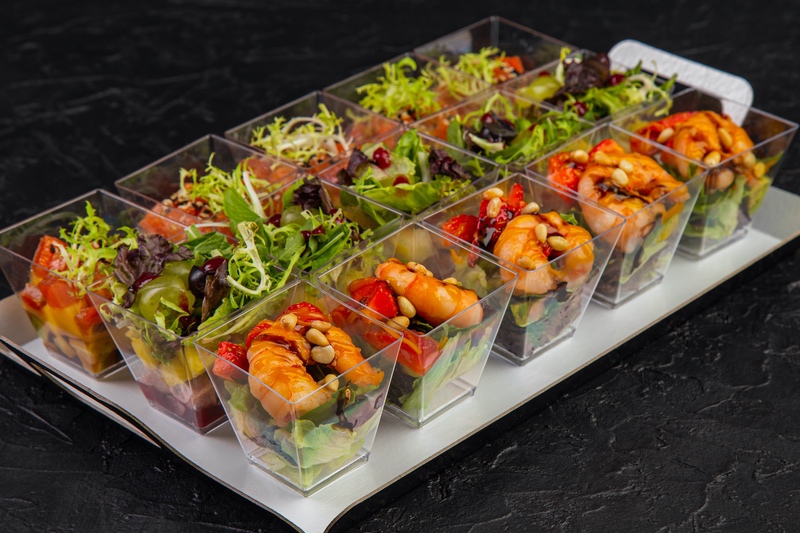 Салаты Азия микс