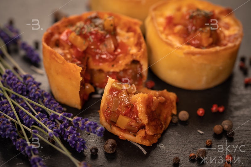 Мини-киш рататуй