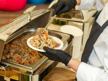 Станция плов с курицей на 30 персон