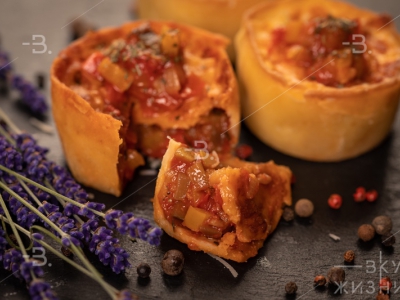 Мини-киш рататуй