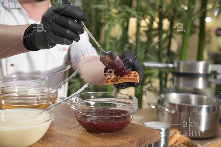 Станция Венские вафли (сладкие) на 30 человек