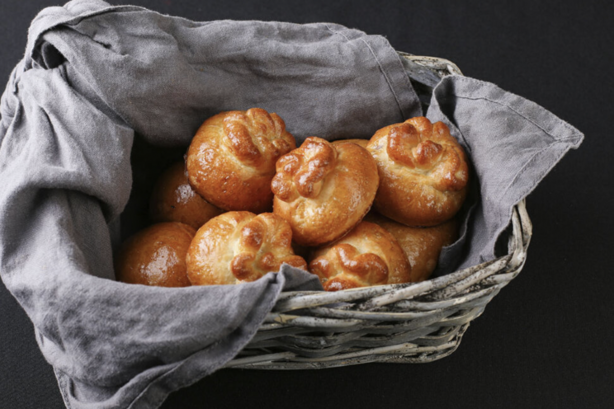 Мини пирожки с грибами