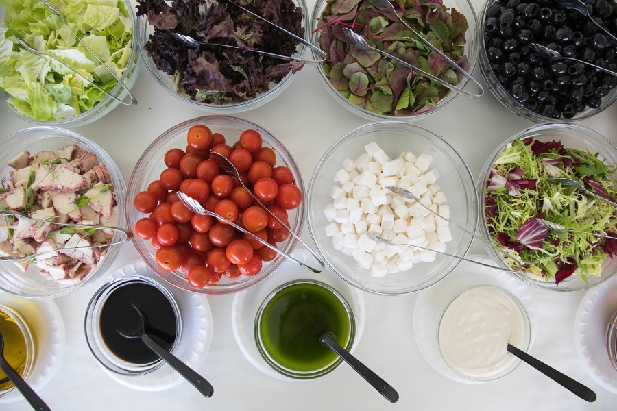 Станция Салат бар на 30 человек