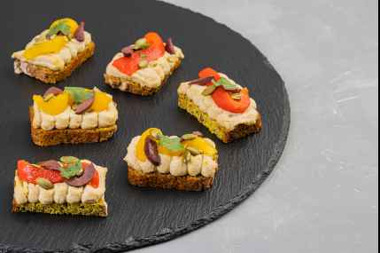 Фуршетный набор с брускеттами: Фреш/фото