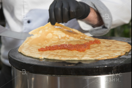 Блинная станция на 30 персон/фото