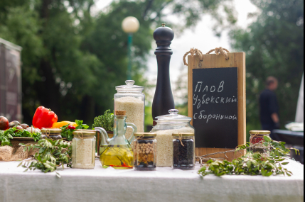 Станция плов с бараниной на 30 человек/фото