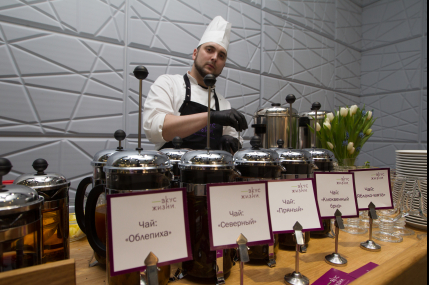 Чайная станция на 30 человек/фото