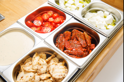 Станция Салат бар на 30 человек/фото