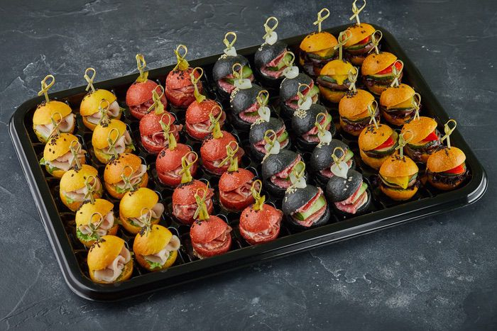 Мини-бургеры для фуршета с доставкой